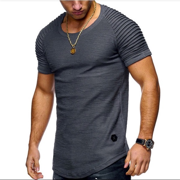 Newchic men’s grey t-shirt w/ size m - Picture 1 of 1